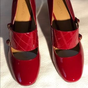 Calvin Klein Red Shoes